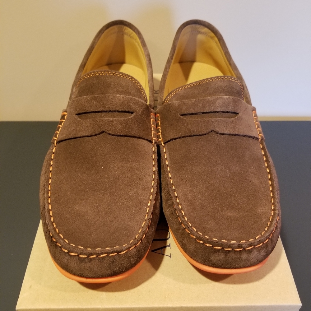 Austen Heller Brown & Orange Suede Northside Shoes